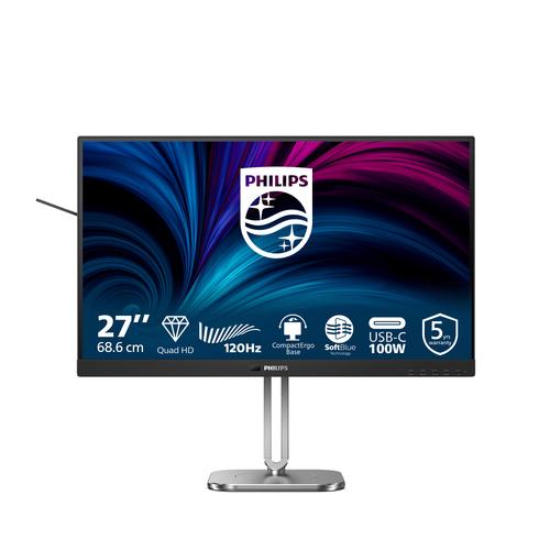 Philips 27B2U4601/00 computer monitor 68,6 cm (27") 2560 x 1440 Pixels Quad HD LCD Grijs - Image 1