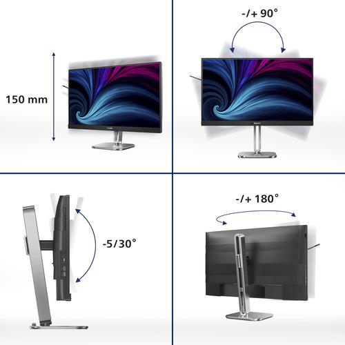 Philips 27B2U4601/00 computer monitor 68,6 cm (27") 2560 x 1440 Pixels Quad HD LCD Grijs - Image 8
