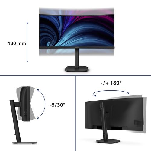Philips 3000 series 34B2U3600C/00 computer monitor 86,4 cm (34") 3440 x 1440 Pixels Wide Quad HD LCD Zwart - Image 10