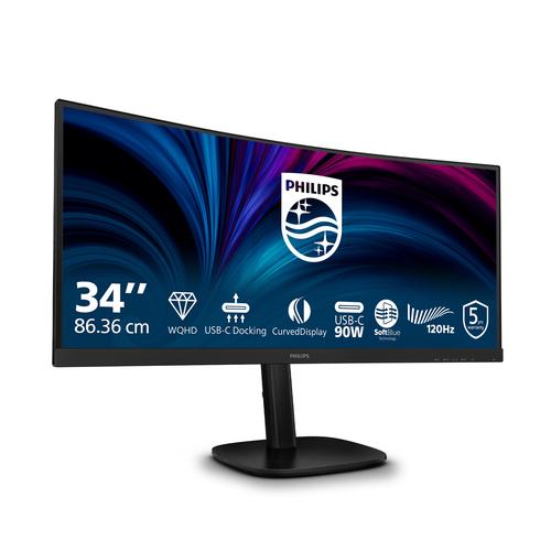 Philips 3000 series 34B2U3600C/00 computer monitor 86,4 cm (34") 3440 x 1440 Pixels Wide Quad HD LCD Zwart - Image 7