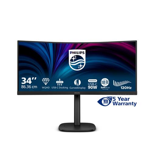 Philips 3000 series 34B2U3600C/00 computer monitor 86,4 cm (34") 3440 x 1440 Pixels Wide Quad HD LCD Zwart - Image 8