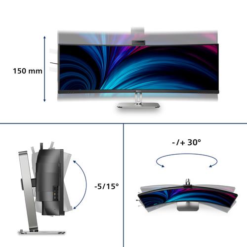 Philips 49B2U6900CH/00 computer monitor 124 cm (48.8") 5120 x 1440 Pixels Dual QHD LCD Zwart - Image 10