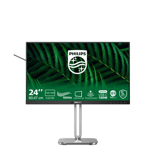 Philips 5000 series 24B2G5301/00 computer monitor 60,5 cm (23.8") 1920 x 1080 Pixels Full HD LCD Zwart - Image 1