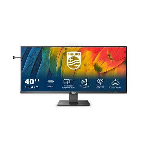Philips 5000 series 40B1U5600/00 computer monitor 101,6 cm (40") 3440 x 1440 Pixels Wide Quad HD LCD Zwart - Image 2