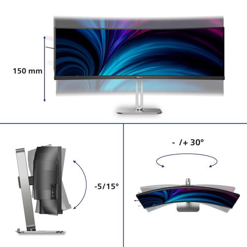 Philips 5000 series 49B2U5900C/00 computer monitor 124 cm (48.8") 5120 x 1440 Pixels Dual QHD LCD Zwart - Image 5