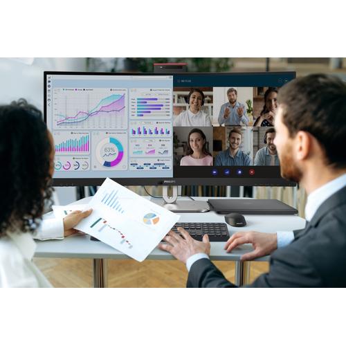 Philips 6000 series 34B2U6603CH/00 computer monitor 86,4 cm (34") 3440 x 1440 Pixels Wide Quad HD LCD Grijs - Image 6
