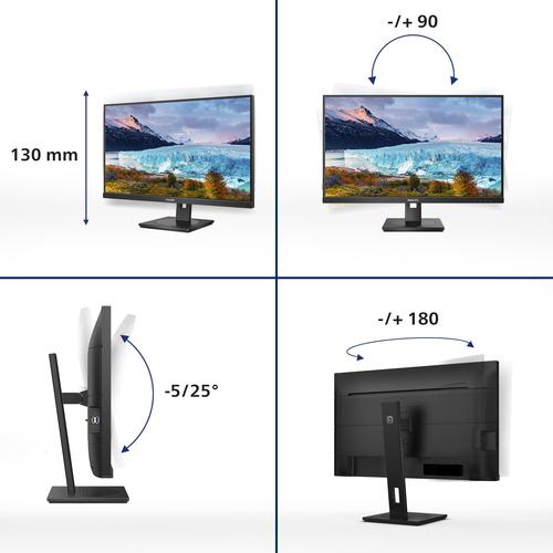 Philips S Line 273S1/00 computer monitor 68,6 cm (27") 1920 x 1080 Pixels Full HD LCD Zwart - Image 5
