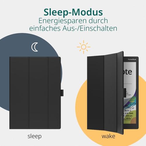 PocketBook FL-1041-BK-WW e-bookreaderbehuizing 26,2 cm (10.3") Folioblad Zwart - Image 2