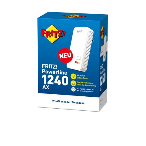 Powerline 1240 AX 1200 Mbit/s Ethernet LAN Wifi Wit 1 stuk(s) - Image 3