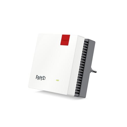 Repeater Mesh Wi-Fi Extender 1600 (FRITZ! 1200 AX International) Netwerkrepeater Wit 10, 100, 1000 Mbit/s