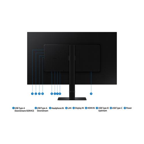 Samsung 32" ViewFinity S8 S80UD UHD Monitor - Image 8