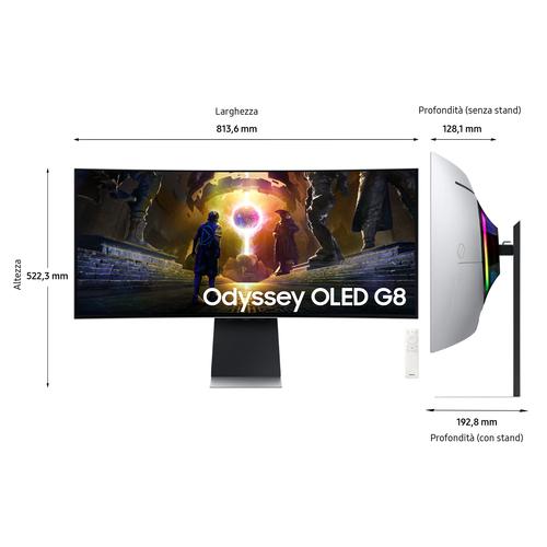 Samsung 34" Odyssey OLED G8 G85SD Ultra WQHD 175Hz Gaming Monitor - Image 10