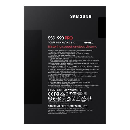 Samsung 990 PRO 1 TB M.2 PCI Express 4.0 NVMe V-NAND MLC - Image 7