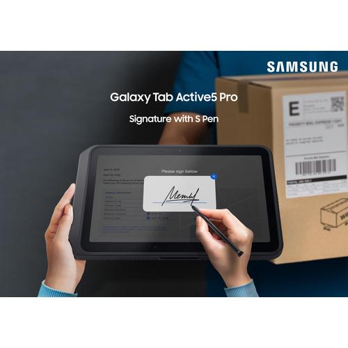 Samsung Galaxy Tab Active5 Pro Active5 Pro 5G Enterprise Edit Qualcomm Snapdragon LTE 256 GB 25,6 cm (10.1") 8 GB Wi-Fi 6 (802.11ax) Android 15 Groen - Image 7