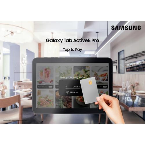 Samsung Galaxy Tab Active5 Pro Active5 Pro 5G Enterprise Edit Qualcomm Snapdragon LTE 256 GB 25,6 cm (10.1") 8 GB Wi-Fi 6 (802.11ax) Android 15 Groen - Image 9
