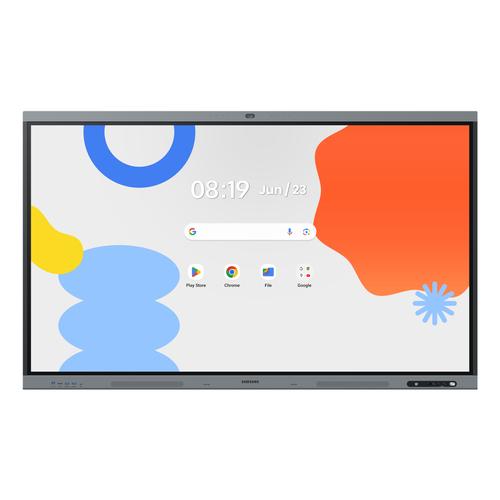 Samsung LH65WAFPLGC interactief whiteboard 165,1 cm (65") 3840 x 2160 Pixels Touchscreen Zwart, Grijs - Image 1