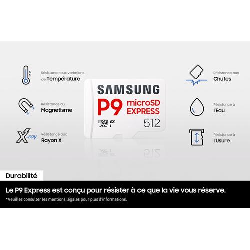 Samsung P9 Express microSDXC™ Express Card 256GB - Image 10