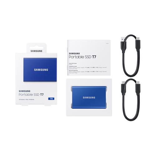 Samsung Portable SSD T7 1 TB USB Type-C 3.2 Gen 2 (3.1 Gen 2) Blauw - Image 4