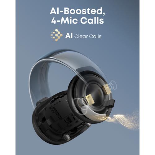 Soundcore Aeroclip Headset True Wireless Stereo (TWS) In-ear Gesprekken/Muziek/Sport/Elke dag Bluetooth Zwart - Image 6