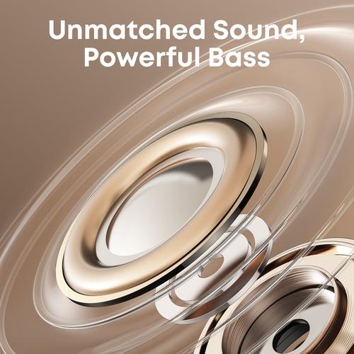 Soundcore Aeroclip Headset True Wireless Stereo (TWS) Open-ear Gesprekken/Muziek/Sport/Elke dag Bluetooth Champagne, Wit - Image 4