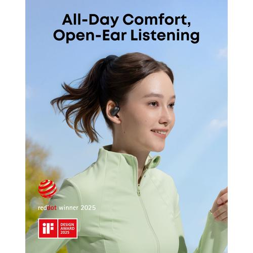 Soundcore AeroFit 2 Hoofdtelefoons Draadloos Open-ear Gesprekken/Muziek/Sport/Elke dag Bluetooth Zwart - Image 2