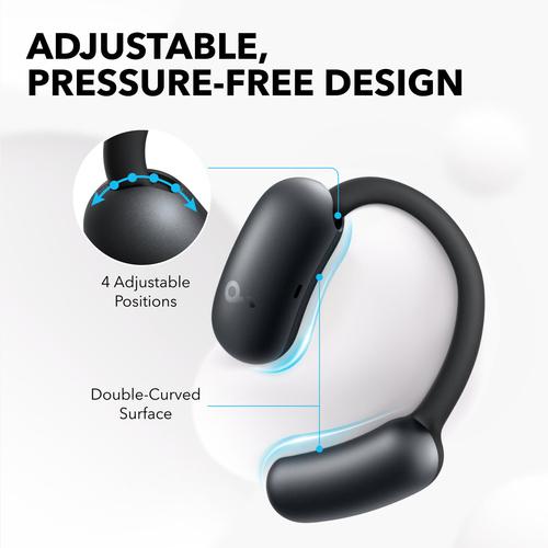 Soundcore AeroFit 2 Hoofdtelefoons Draadloos Open-ear Gesprekken/Muziek/Sport/Elke dag Bluetooth Zwart - Image 3