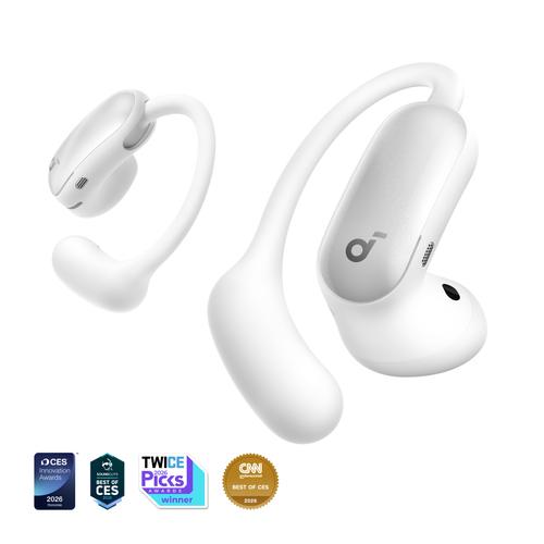 Soundcore AEROFIT 2 PRO (G)OFFLINE - EUROPE (EXCLUDED UK PLUG) WHITE 1 Headset True Wireless Stereo (TWS) oorhaak, In-ear Gesprekken/Muziek/Sport/Elke dag Bluetooth Wit - Image 1