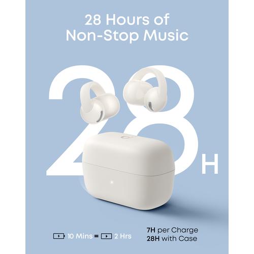Soundcore C50i Headset True Wireless Stereo (TWS) Oorklem, Open-ear Oproepen/muziek Bluetooth Wit - Image 6
