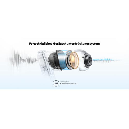 Soundcore Liberty 4 NC Headset Draadloos In-ear Oproepen/muziek Bluetooth Wit - Image 2