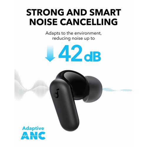 Soundcore R60I NC (G)OFFLINE - EUROPE (EXCLUDED UK PLUG) BLACK 1 Headset True Wireless Stereo (TWS) In-ear Bluetooth Zwart - Image 4