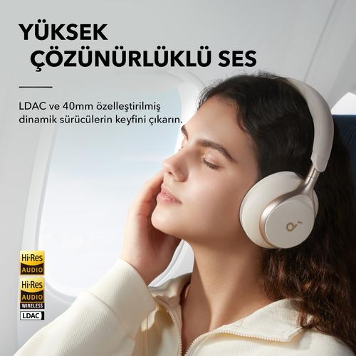 Soundcore Space One Headset Bedraad en draadloos Hoofdband Oproepen/muziek Bluetooth Zwart - Image 10