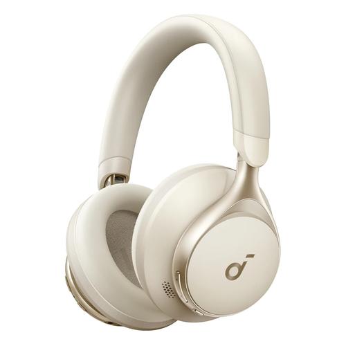 Soundcore Space One Headset Bedraad en draadloos Hoofdband Oproepen/muziek Bluetooth Crème - Image 1