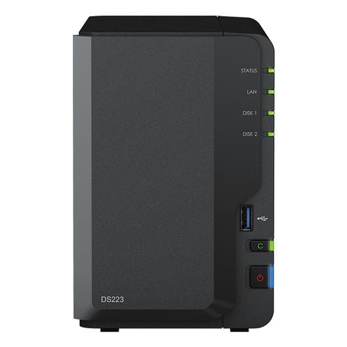 Synology DiskStation DS223 data-opslag-server NAS Desktop Realtek RTD1619B 2 GB DDR4 0 TB - Image 2
