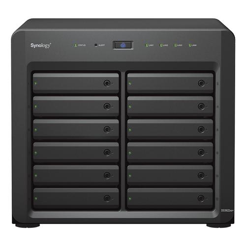 Synology DiskStation DS3622xs+ NAS Tower Intel® Xeon® D D-1531 16 GB DDR4 0 TB DiskStation Manager Zwart