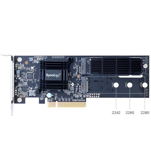 Synology M2D18 interfacekaart/-adapter Intern M.2 - Image 2
