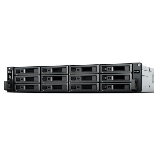 Synology RackStation RS2423RP+ data-opslag-server NAS Rack (2U) Ryzen Embedded V1780B 8 GB DDR4 0 TB DiskStation Manager Zwart, Grijs - Image 1