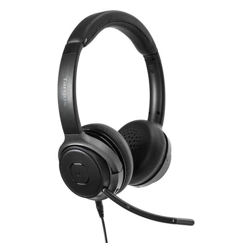 Targus AEH104GL hoofdtelefoon/headset Bedraad en draadloos Hoofdband Oproepen/muziek USB Type-C Bluetooth Zwart - Image 4