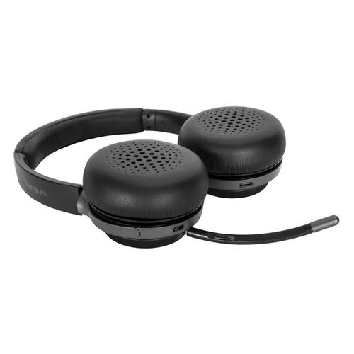Targus AEH104GL hoofdtelefoon/headset Bedraad en draadloos Hoofdband Oproepen/muziek USB Type-C Bluetooth Zwart - Image 5