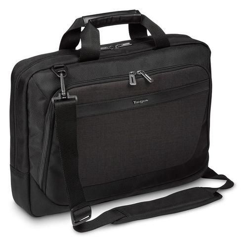 Targus CitySmart 39,6 cm (15.6") Aktetas Zwart, Grijs - Image 1