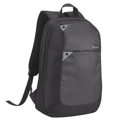 Targus TBB565GL laptoptas 39,6 cm (15.6") Rugzak Zwart, Grijs - Image 1