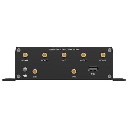 Teltonika ATRM50 5G Router for Transportation, Ultra-High Cellular Speeds, M12 CONNECTORS, DUAL SIM & eSIM, EN 45545-2 and EN 50155, PSU not included draadloze router Gigabit Ethernet Dual-band (2.4 GHz / 5 GHz) Zwart - Image 3
