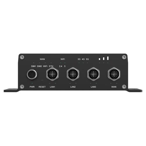 Teltonika ATRM50 5G Router for Transportation, Ultra-High Cellular Speeds, M12 CONNECTORS, DUAL SIM & eSIM, EN 45545-2 and EN 50155, PSU not included draadloze router Gigabit Ethernet Dual-band (2.4 GHz / 5 GHz) Zwart - Image 7