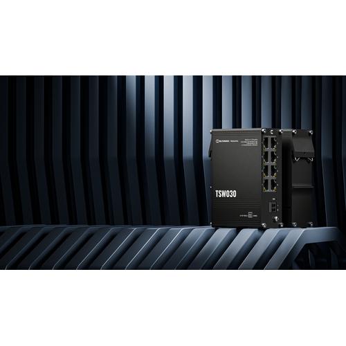 Teltonika NETWORKS TSW030 8-Port Ethernet Switch Unmanaged Fast Ethernet (10/100) Zwart - Image 8