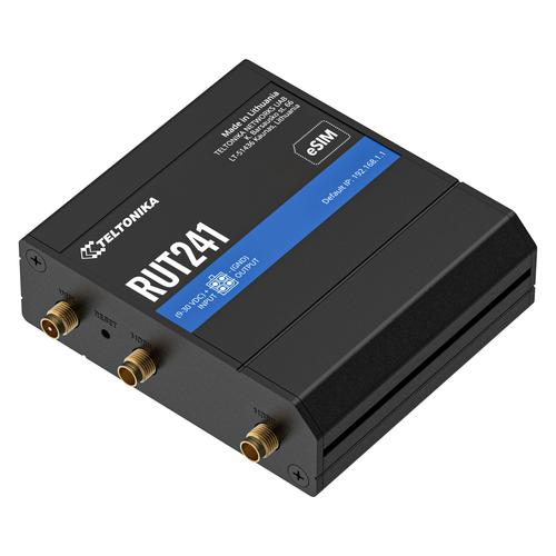 Teltonika RUT241 eSIM | Industrieller 4G-LTE-Router | Cat 4, 2x RJ45 100Mb/s, eSIM Router voor mobiele netwerken - Image 2