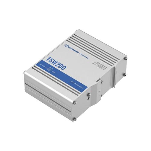 Teltonika TSW200000050 netwerk-switch Unmanaged Gigabit Ethernet (10/100/1000) Power over Ethernet (PoE) Zilver - Image 5