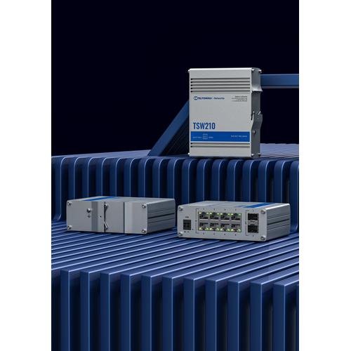 Teltonika TSW210 netwerk-switch Unmanaged Gigabit Ethernet (10/100/1000) Aluminium - Image 9