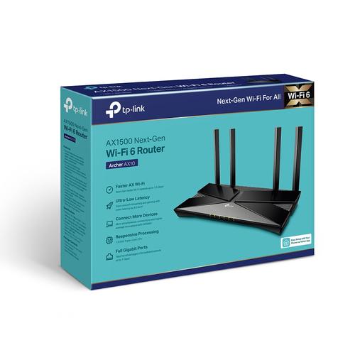 TP-Link Archer AX10 draadloze router Gigabit Ethernet Dual-band (2.4 GHz / 5 GHz) Zwart - Image 7