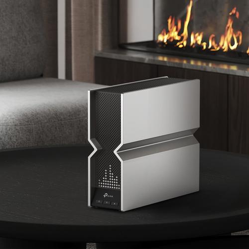 TP-Link Archer BE800 draadloze router Multi-Gigabit Ethernet Tri-band (2,4 GHz / 5 GHz / 6 GHz) Zwart, Roestvrijstaal - Image 6
