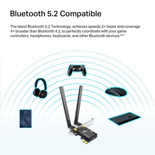 TP-Link Archer TX20E Intern WLAN / Bluetooth 1800 Mbit/s - Image 2
