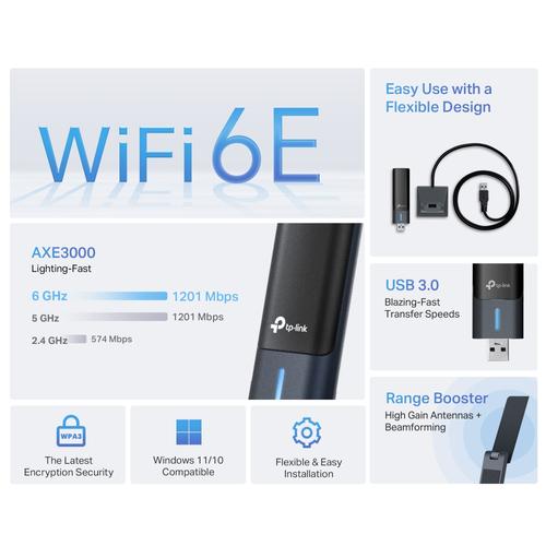 TP-Link Archer TXE50UH WLAN 3000 Mbit/s - Image 4